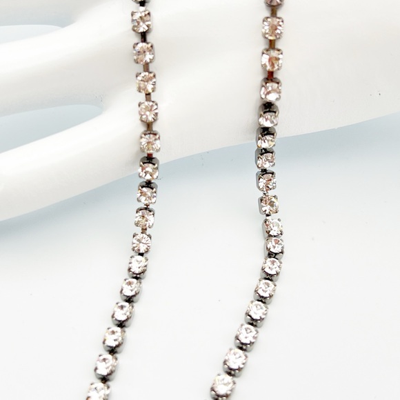 🔸NICKY BUTLER Fashion Collection Limited Edition Pink Crystal Cross Necklace - Picture 12 of 16